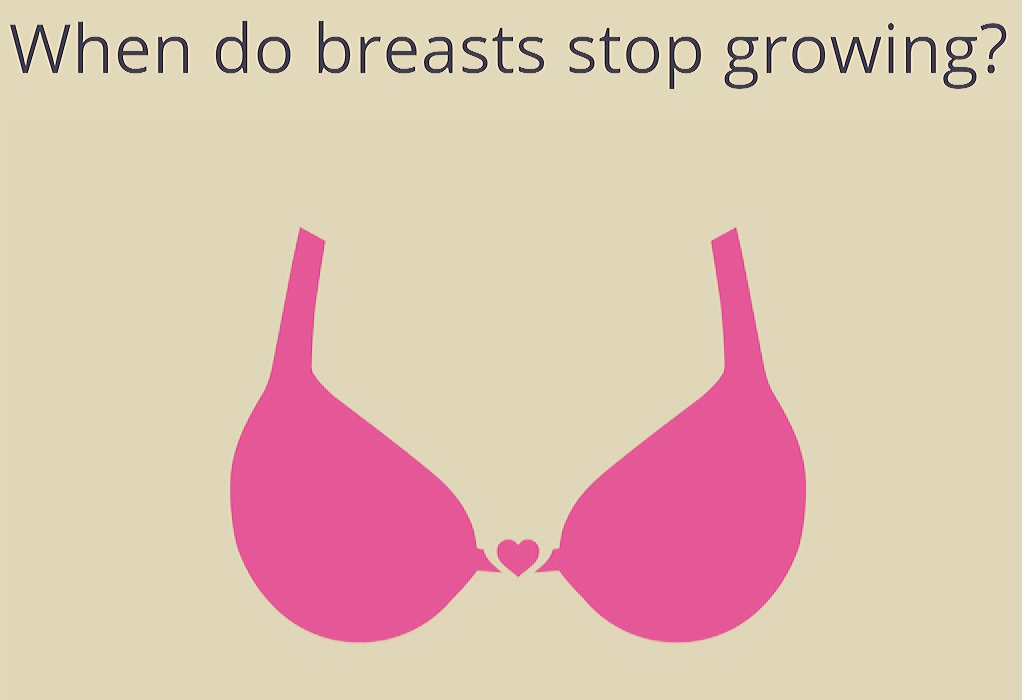 when do boobs stop growing 